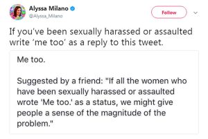 #metoo - Der Tweet von Alyssa Milano